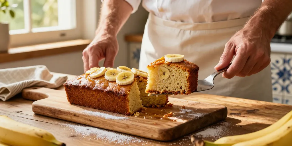 gateau banane reunionnais