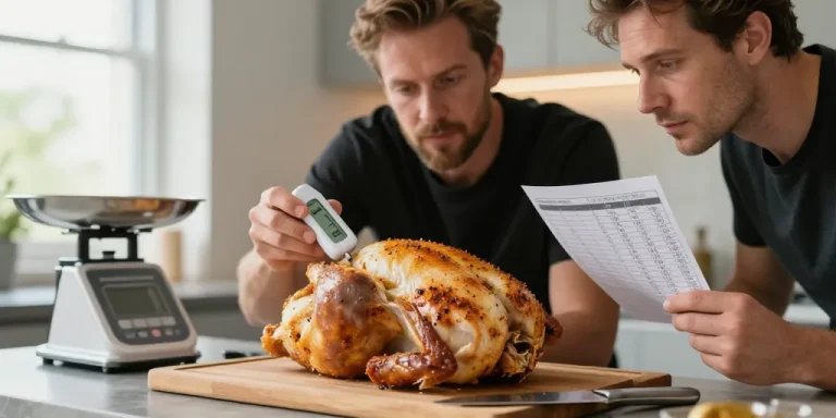 temps cuisson poulet entier