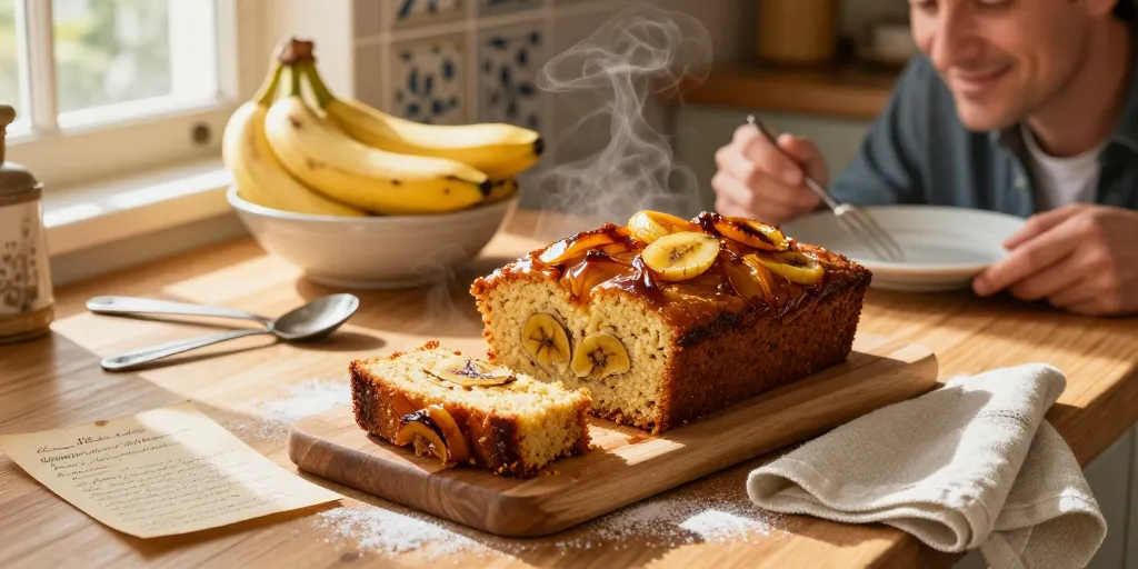 gateau banane reunionnais
