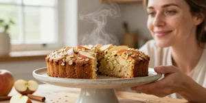 Gâteau pomme avoine : le secret pour un moelleux sans beurre