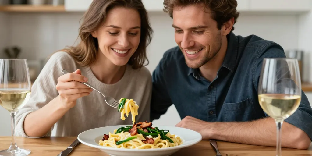 pâte poireau lardon