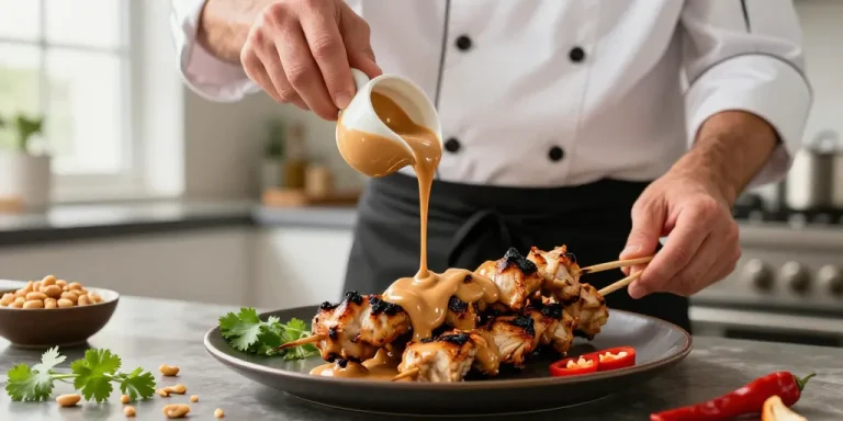 recette poulet sate