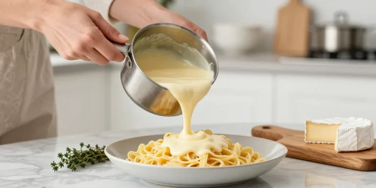 sauce au brie pour pates